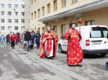 В храме праведного Филарета Милостивого при Детской больнице им. Сперанского прошли торжества по случаю Пасхи