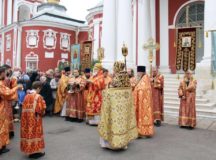 Престольный праздник отметили в храме великомученика Никиты в Старой Басманной Слободе