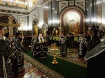 Святейший Патриарх Кирилл совершил литию по погибшим прихожанам храма в Кизляре