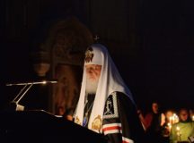 Святейший Патриарх Кирилл совершил утреню с чтением Великого канона прп. Андрея Критского в Храме Христа Спасителя