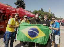 Приход храма Живоначальной Троицы на Воробьевых горах окормляет болельщиков, приехавших на Чемпионат мира по футболу