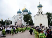 Патриаршее поздравление участникам торжеств в Троице-Сергиевой лавре по случаю дня памяти преподобного Сергия Радонежского