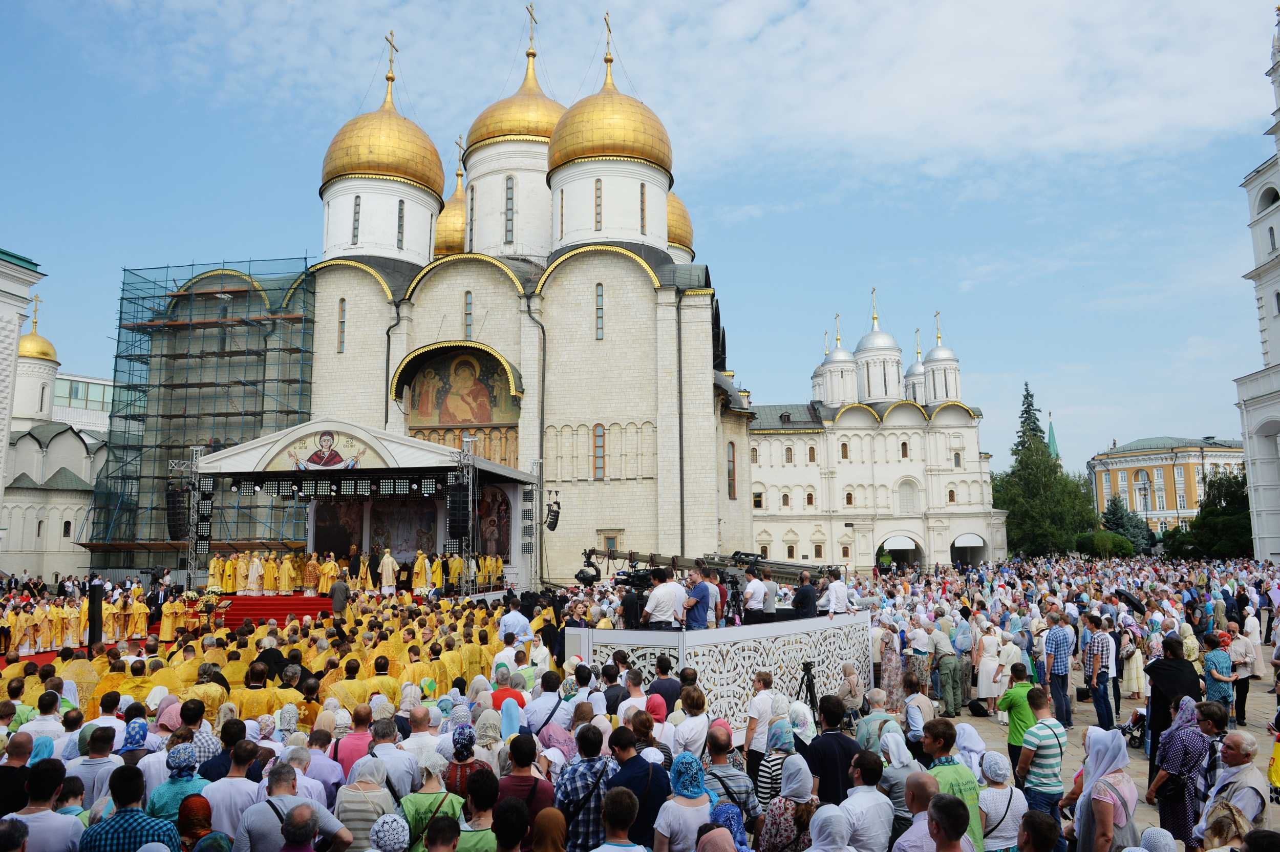 соборная площадь в кремле