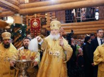 Святейший Патриарх Кирилл освятил храм Всех преподобных отцев Киево-Печерских в Старых Черемушках