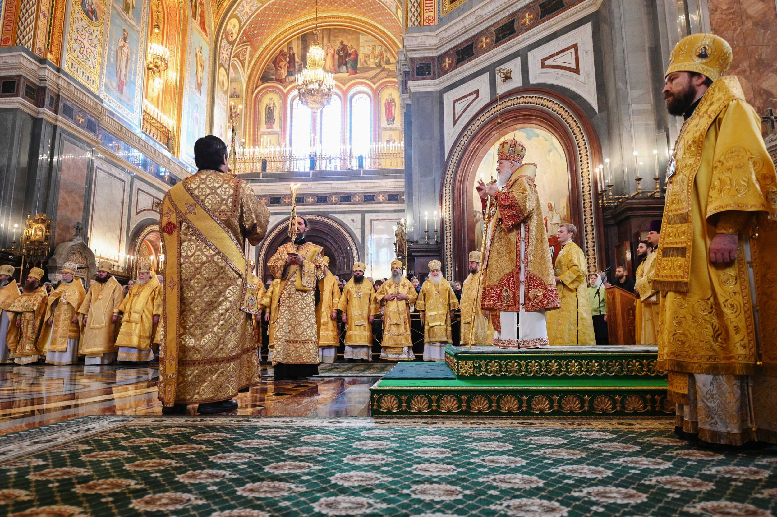 Храм Христа Спасителя Патриарший трон