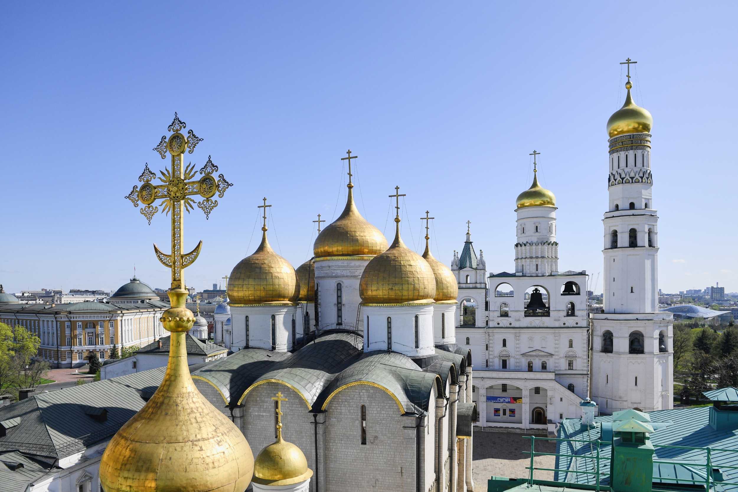 Успенский собор Московского Кремля в 3д