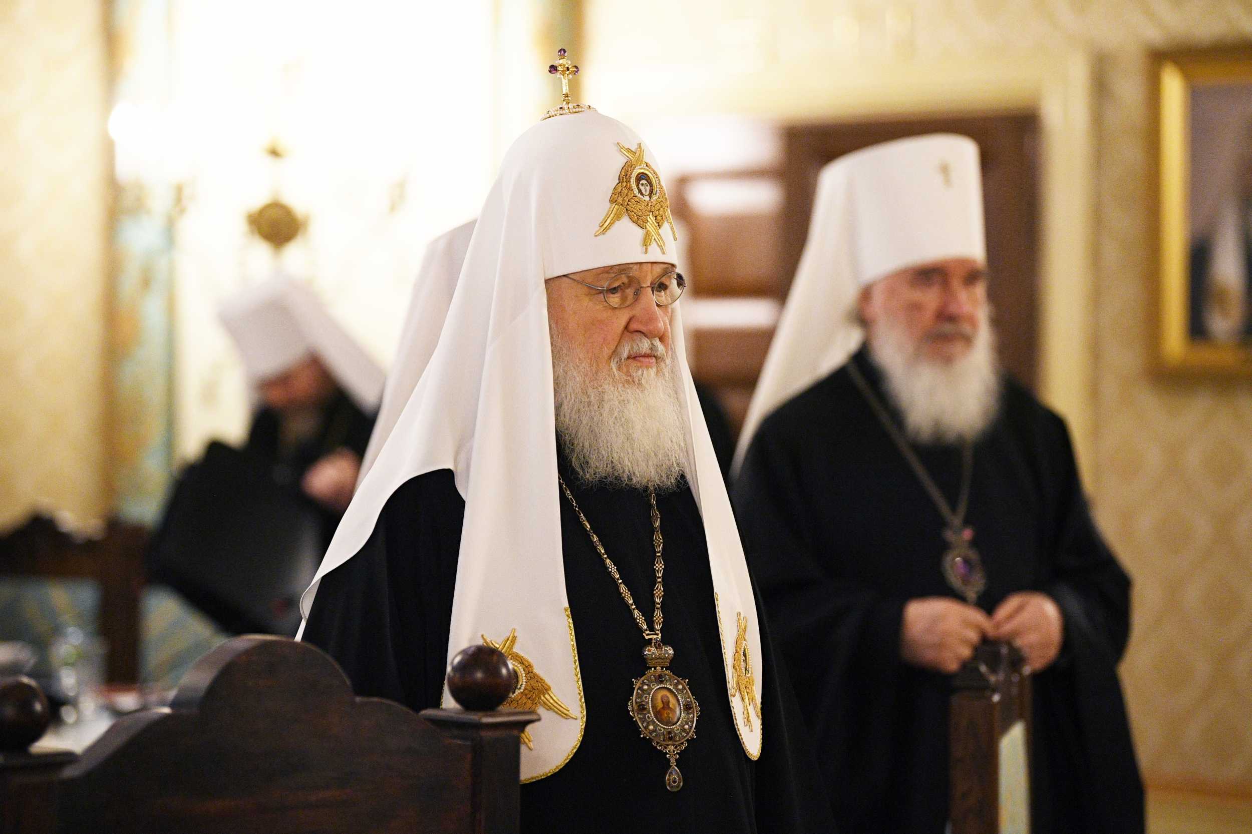Патриарх Кирилл и митрополит Климент