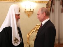 Президент России В.В. Путин поздравил Святейшего Патриарха Кирилла с днем тезоименитства