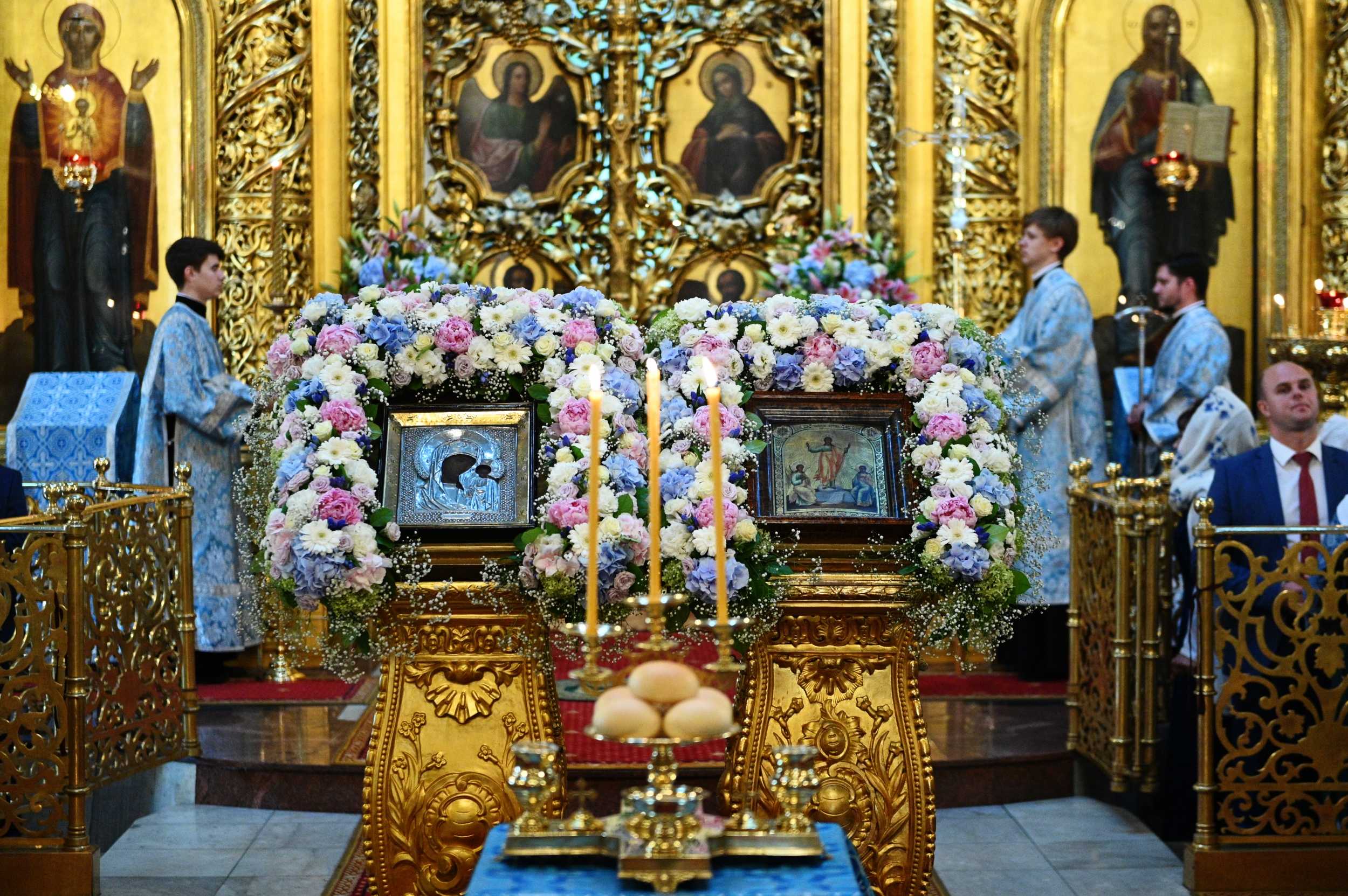 казанская икона божией матери в елоховском соборе