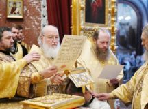 В день памяти святой равноапостольной княгини Ольги Святейший Патриарх Кирилл совершил Литургию в Храме Христа Спасителя
