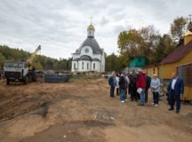 При храме святителя Киприана приступают к возведению приходского дома