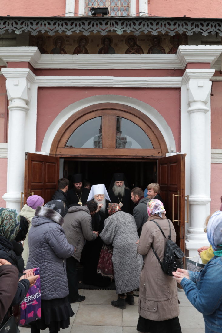 настоятель донского монастыря в москве сейчас