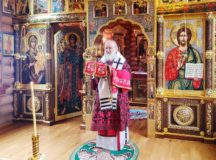 В день Усекновения главы Иоанна Предтечи Святейший Патриарх Кирилл совершил Литургию в Александро-Невском скиту