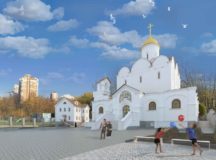 Передан в экспертизу проект приходского дома при храме Успения Пресвятой Богородицы в Матвеевском