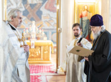 Святейший Патриарх Кирилл поздравил протоиерея Владимира Вигилянского с 70-летием со дня рождения