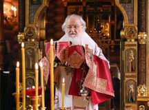 В день памяти равноапостольных Мефодия и Кирилла Святейший Патриарх Кирилл совершил Божественную литургию