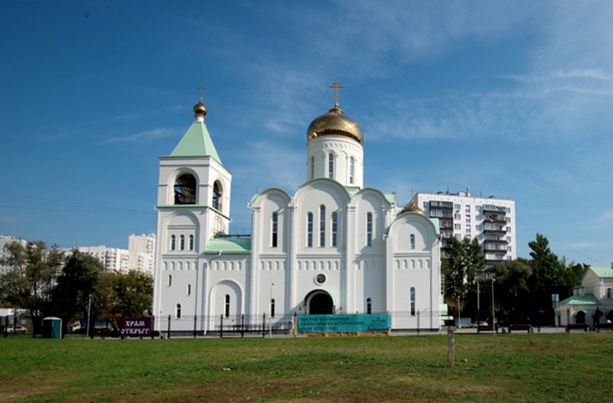 Храм Андрея Боголюбского в Текстильщиках Москва