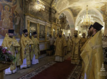 В храме Рождества Иоанна Предтечи на Пресне прошли торжества по случаю престольного праздника