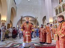 Престольный праздник отметили в храме благоверного князя Андрея Боголюбского на Волжском