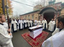 Состоялось отпевание протоиерея Александра Лаврухина