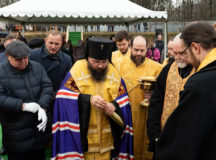 На северо-востоке столицы заложен новый храм в честь Архистратига Божия Михаила и его чуда в Хонех