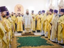 Епископ Наро-Фоминский Парамон возглавил торжества по случаю престольного праздника храма святителя Спиридона Тримифунтского в Коптеве