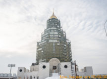 В год 1035-летия Крещения Руси планируется ввести в эксплуатацию храм равноапостольного князя Владимира в Тушине