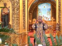 В праздник Сретения Господня епископ Одинцовский и Красногорский Фома совершил Литургию в Богоявленском кафедральном соборе