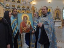 В Алексеевский монастырь возвращена икона Божией Матери «Утоли моя печали»