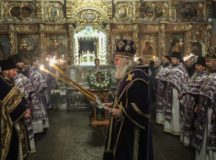 В день своего тезоименитства митрополит Каширский Феогност возглавил праздничное богослужение в Донском монастыре