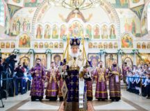 В Неделю 3-ю Великого поста Предстоятель Русской Церкви освятил храм великомученика Димитрия Солунского в Хорошеве
