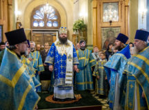 В храме Благовещения Пресвятой Богородицы в Петровском парке молитвенно отметили престольный праздник