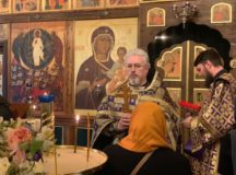 В храме преподобного Иосифа Волоцкого в Старом Беляеве совершен чин присоединения к Православной Церкви