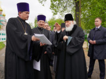 Святейший Патриарх Кирилл посетил Богородице-Смоленский Новодевичий монастырь
