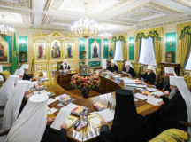 В Москве состоялось заседание Священного Синода Русской Православной Церкви