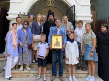 В Новоспасском монастыре совершен молебен о здравии больных гемофилией
