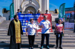 Председатель Комиссии по вопросам физической культуры и спорта совершил молебен перед началом марафона «Зеленое кольцо Москвы»