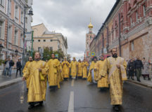 В Высоко-Петровском ставропигиальном монастыре отметили престольный праздник