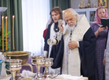 Епископ Верейский Пантелеимон посетил филиал социального дома «Люблино» в Капотне