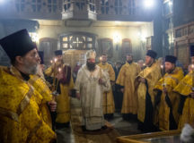 Престольный праздник молитвенно отметили в храме святителя Митрофана Воронежского на Хуторской
