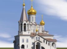 В общецерковную базу проектов передан проект храма праведного Алексия Московского в Бескудникове