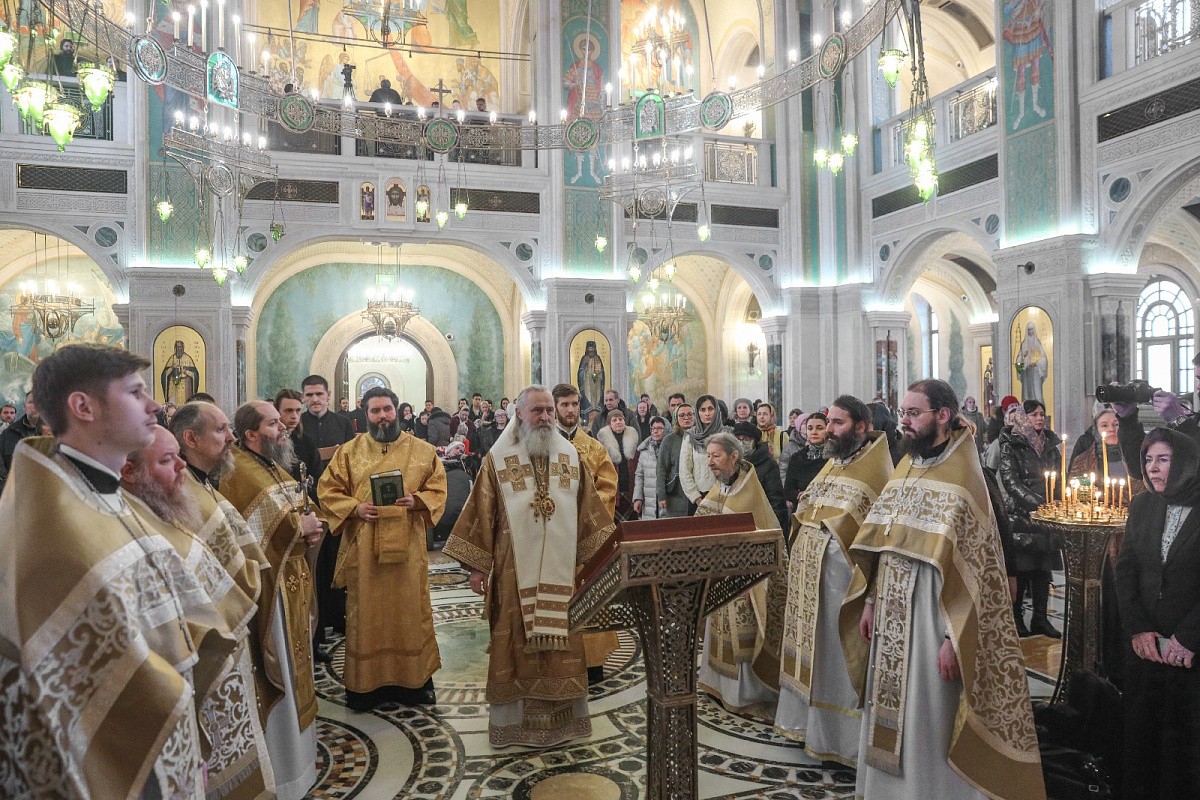 настоятель сретенского монастыря в настоящее время в москве