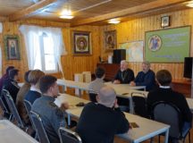 Студенты Сретенской духовной академии посетили Миссионерский центр во имя преподобного Иосифа Волоцкого