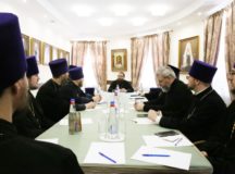 Состоялась рабочая встреча архиепископа Егорьевского Матфея с ответственными за взаимодействие с вузами в Северо-Восточном и Юго-Восточном округах