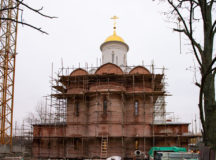 Завершается строительство храма Успения Пресвятой Богородицы в Матвеевском