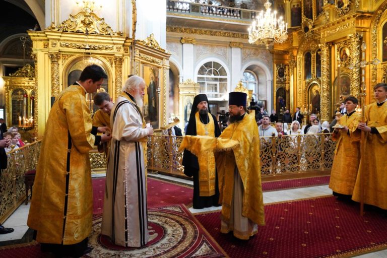 Елоховский Богоявленский собор внутри