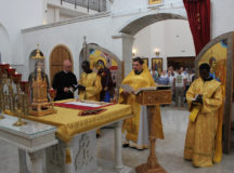 Богослужение с участием клириков Патриаршего экзархата Африки совершено в Покровском храме на Люберецких полях