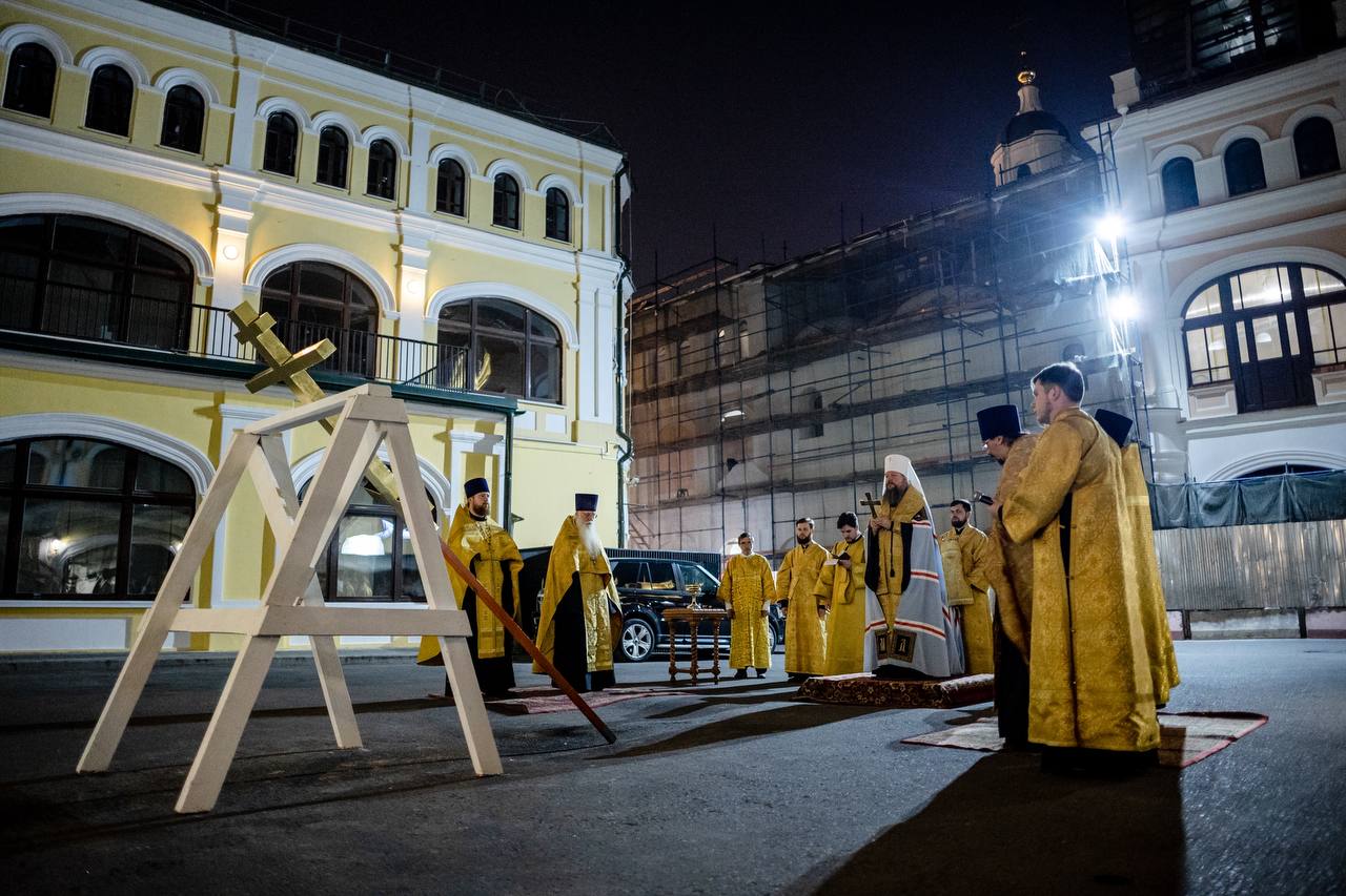 Купол колокольни Казанский собор в Ставрополе