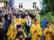 Предстоятель Русской Церкви совершил Божественную литургию в Саввино-Сторожевском монастыре