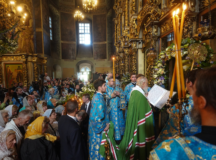 В праздник Донской иконы Божией Матери Предстоятель Русской Церкви совершил Литургию в Донском ставропигиальном монастыре